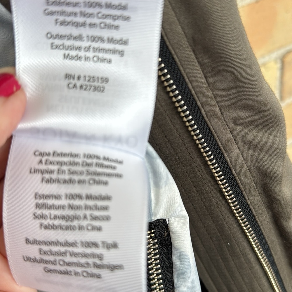 New Soia & Kyo Dark Olive Bomber Jacket - Picture 6 of 8